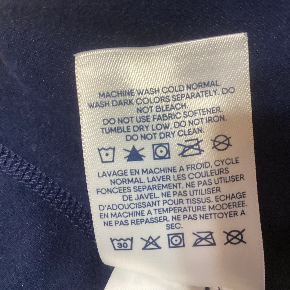 Lands' End Women's Active Pants Size XL/18 Blue Flare Leg Activewear VGUC - Picture 12 of 12